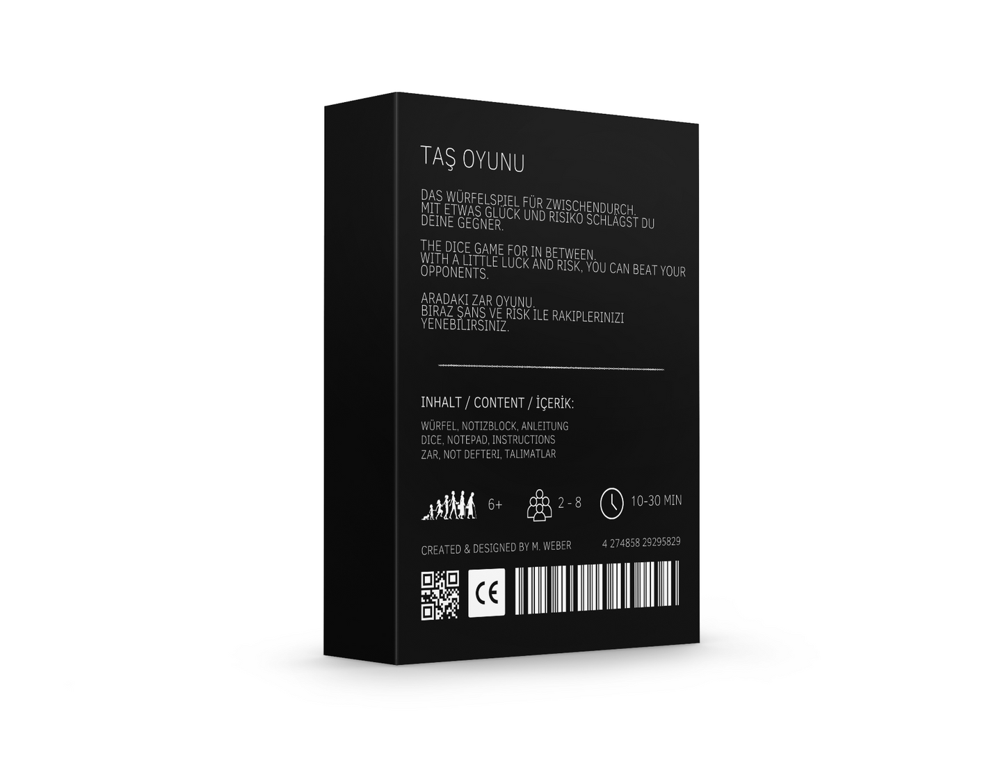 TAŞ OYUNU - Das originale Würfelspiel. (6750956028092)